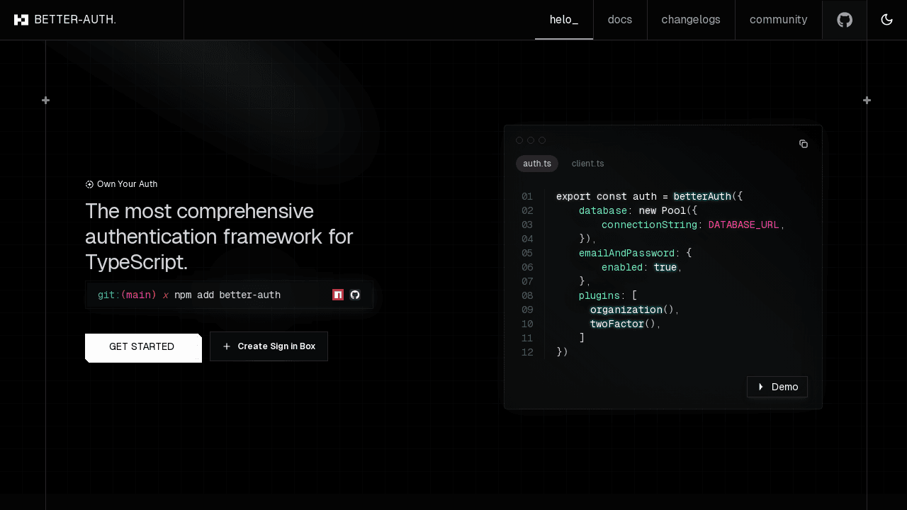 Better-auth (oss)